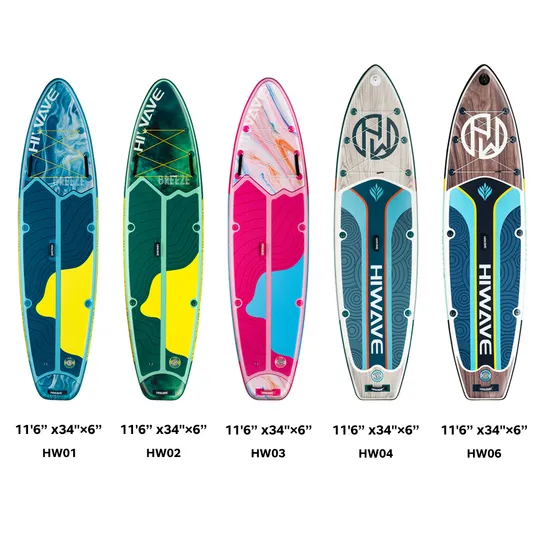 Drop Stitch Material OEM Stand up Sup Inflatable Board Paddle Sup Boards