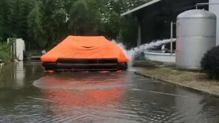 CCS Certified Throw Overboard Inflatable Life Raft 