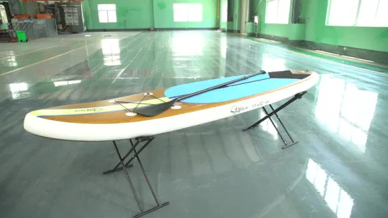 China Supplier Customized CE Sup Paddle Surfboard Factory OEM ODM Inflatable Water Sports Surf Board Isup Inflatable Paddle Sup with Handle Pump