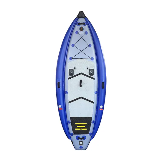 Premium Inflatable Fishing Sup with Tackle Storage Solutions 