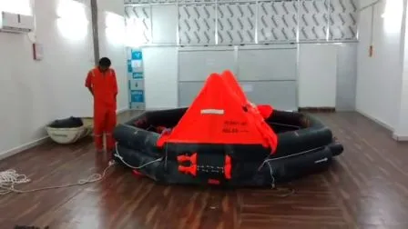 100 Persons Open Reversible Inflatable Life Raft 