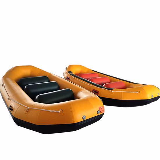 Ilife Rafting 4.3m Inflatable Hypalon/PVC White Water Whitewater River Rafts with 10 People/ Self Bailing I