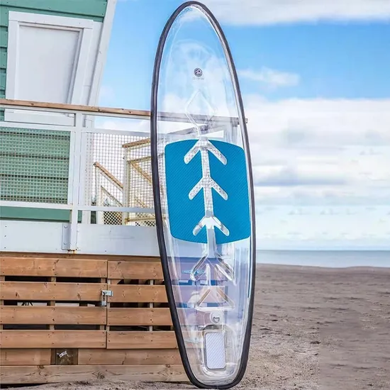 Factory Wholesale Clear Transparent Sup Paddle Board Eco